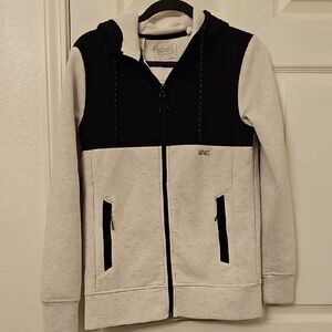 American Eagle Outfitters Black and White Lightweight Jacket